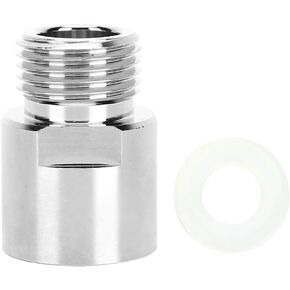 TOPINCN CO2 Cylinder Adapter high Hardness Materials Female Thread TR21-4 to Male Thread CGA320 for/Soda-Club