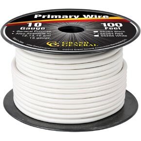 Grand General 55260 Black 10-Gauge Primary Wire