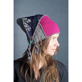 Xob Sleeper Hat Upcycled Wool Sweaters Winter Hat By Icebox Knitting