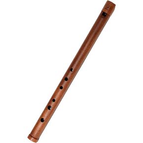 Key of D Whistle PD-01 Great Sound Hand Carved Fipple Flute (svirel) Flute Folk Wind Music Instrument Woodwind Handmade Brown