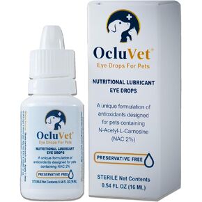 Eye Drops for Pets | Clinically Studied Antioxidants for Pets with Cataracts | Made in The USA | Includes 2% N-Acetyl-L-Carnosine (NAC) | 16mL