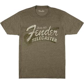 Fender Since 1951 Telecaster T-Shirt, Military Heather Green, XL