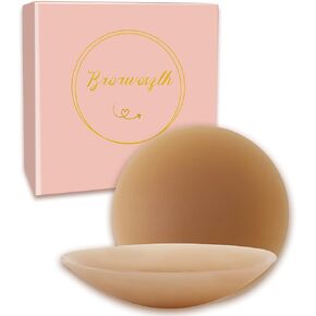 Nipple Cover-Nipple Cover No Show Nipple Pads Reusable Nipple Pasties -Sticky Boobs Nipple Stickers for Women