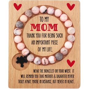 LEJIAJINW Bracelet for Women, Gifts for Grandma, Wife, Bonus Mom, Aunt, Daughter in Law, Sister in Law, Granddaughter, Teacher, Birthday Christmas Wedding Mothers Day Presents