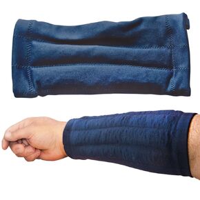 Weighted Compression Arm Sleeve (LARGE) - For Strength & Movement Assistance, Compression, Beneficial for Tremoring & Strengthening (PLEASE USE SIZE CHART IN PICS AND VIDEOS BEFORE ORDERING)