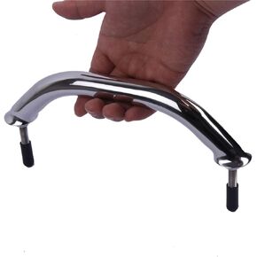 8" Boat Grab Bar 316 Stainless Steel Polished Grab Handle Handrail Hardware Multipurpose