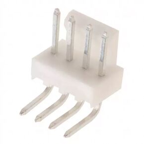 Molex 22-05-3041 Wire to Board Header Connector, 4 Position, Right Angle, 2.54 mm Pitch, 10.16 mm L x 6.35 mm H x 12.83 mm D (Pack of 20)