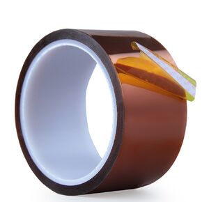 High Temp Tape, (6 inch X 108 FT) Polyimide High Temperature Resistant Tape Silicone Adhesive - for 3D Print Bed,Soldering,Masking etc.
