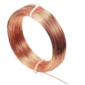 TecUnite Aluminum Craft Wire for Sculpting Bendable Metal Beading Wire for DIY Jewelry Making (1 Roll,Silver,100 m x 3 mm)