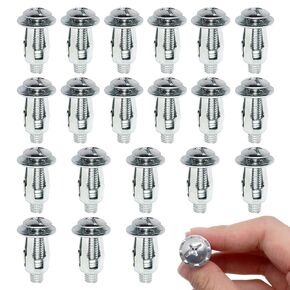 BENLIUDH 20pcs Hollow Wall Anchors for Thin Walls Heavy Duty, M4 x 4/5"