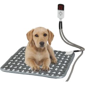 Pet Electric Blanket Waterproof Scratch and Bite Resistant Removable Washable Heating Pad Amazon Electric Blanket for Cats and Dogs Pet Supplies 17.7 Inch