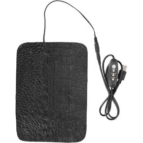 Reptile Heating Pad,USB Hermit Crab Heater Heat Mat for Reptiles Snake Lizard Terrarium 8 Watt (L)