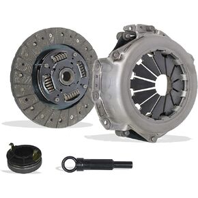 Clutch Kit compatible with Veloster Accent Rio Soul Gl Gls S Lx Ex Se Mid Limited Base Sx Gl 2012-2018 1.6L 1591CC 97Cu. In. l4 GAS DOHC Naturally Aspirated (24-022)