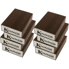 8 PCS Sanding Sponges, 36 Coarse Sanding Blocks Both Wet and Dry, Washable and Reusable, for Grinding and polishing