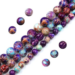 108pcs 6mm Natural Amazonite Beads Round Gemstone Beads Loose Beads for Jewelry Making
