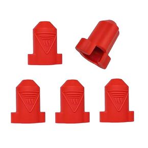 5 عبوات من الجوارب بغطاء من السيليكون K1 Max بدرجة حرارة عالية 300 درجة مئوية متوافقة مع Creality K1C، K1، K1 MAX، Ender 3 V3 KE، CR10 SE 3D Printer Heating Block Hotend Parts Accessories (أحمر) in Kuwait
