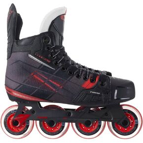 Unisex Code GX Jr Inline Hockey Skate, Junior, Black, 2 M US