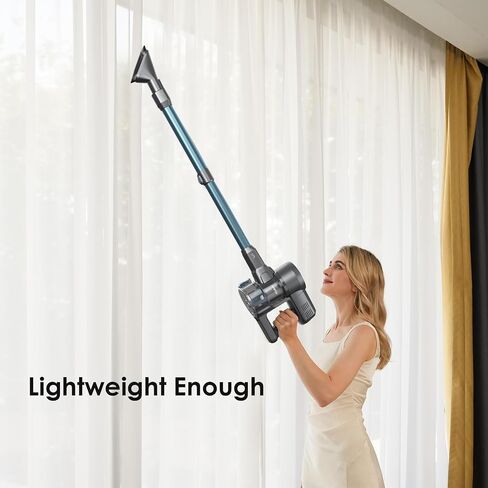 Oraimo Cordless Vacuum, 24KPA Vacuum Cleaner with 270W Brushless Motor, Stick Vacuum with Anti-entangle Floor Brush, Up to 45min Runtime, for Pet Hair Hard Floor Carpet Stair Dorm, 4 HEPA in Saudi Arabia