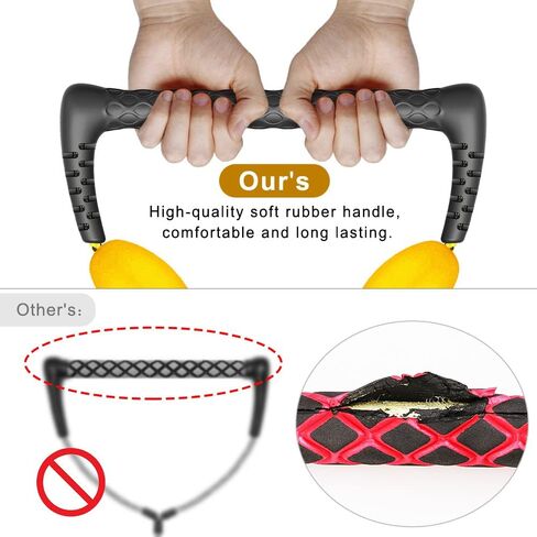 Water Ski Rope, Waterboard Rope, Soft Rubber Handle with 2 Floats, 2 Section, Boat Tow Rope, Towable Tube, 4000 lbs Capacity, 75 ft SELEWARE in Saudi Arabia