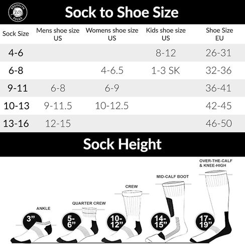 6 Pairs of Cotton Diabetic Non-Binding Neuropathy Crew Socks (Black, Fits Mens Shoe Size 8-10/Womens shoe size 9-11) in Saudi Arabia