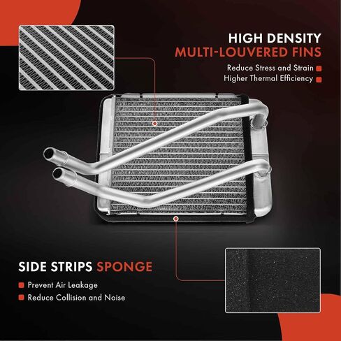 قلب سخان HVAC ممتاز متوافق مع Ford Excursion 2000-2002، F-250/F-350/F-450/F-550 Super Duty 1999-2003، F53 1999-2002، استبدال # F81Z-18476-AA، ​​F81Z18476AA in Saudi Arabia