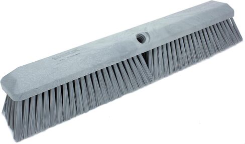 SPARTA 41890EC68 Omni Sweep Plastic Push Broom Head, Heavy Duty, Industrial Broom With Color Code System For Outdoor, Indoor, Garage, Concrete, Patio, Kitchen, Bathroom, 18 Inches, Purple in Saudi Arabia