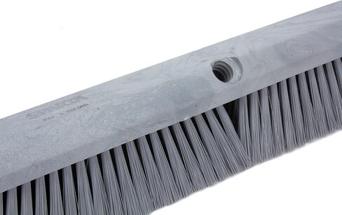 SPARTA 41890EC68 Omni Sweep Plastic Push Broom Head, Heavy Duty, Industrial Broom With Color Code System For Outdoor, Indoor, Garage, Concrete, Patio, Kitchen, Bathroom, 18 Inches, Purple in Saudi Arabia