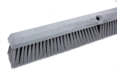 SPARTA 41891EC26 Omni Sweep Plastic Push Broom Head, Heavy Duty, Industrial Broom With Color Code System For Outdoor, Indoor, Garage, Concrete, Patio, Kitchen, Bathroom, 24 Inches, Pink in Saudi Arabia