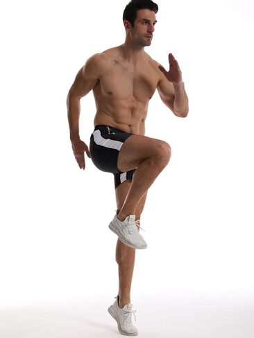 GYMBULLFIGHT Men's Casual Shorts 5"/ 7" Drawstring Summer Quick Dry Lightweight Beach Shorts with Zipper Pockets in Saudi Arabia