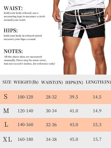 GYMBULLFIGHT Men's Casual Shorts 5"/ 7" Drawstring Summer Quick Dry Lightweight Beach Shorts with Zipper Pockets in Saudi Arabia