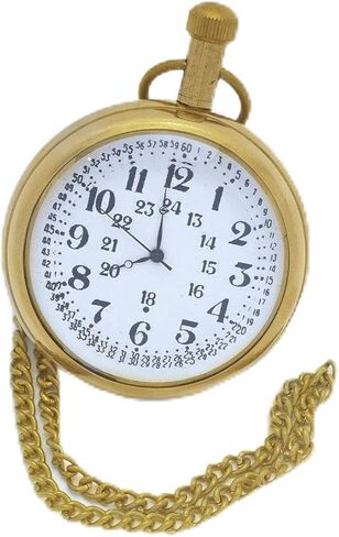 Vintage Marine Anchor 1912 Pocket Watch with Chain for Men Women, Elegant Decorative Pocket Watches for Birthday Gifts, Wedding Party Favors 46mm in Saudi Arabia