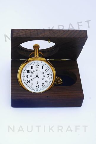 Vintage Marine Anchor 1912 Pocket Watch with Chain for Men Women, Elegant Decorative Pocket Watches for Birthday Gifts, Wedding Party Favors 46mm in Saudi Arabia