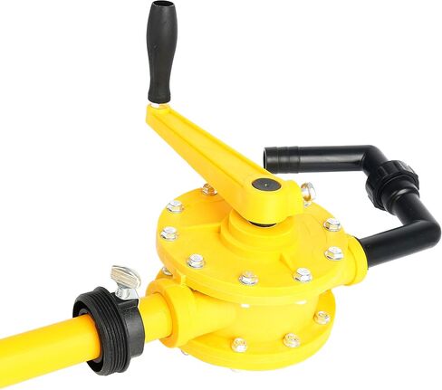 Amarine Made Barrel Pump Plastic Polypropylene Hand Rotary Transfer Drum Pump 300cc(300ml), 70 times/min in Saudi Arabia