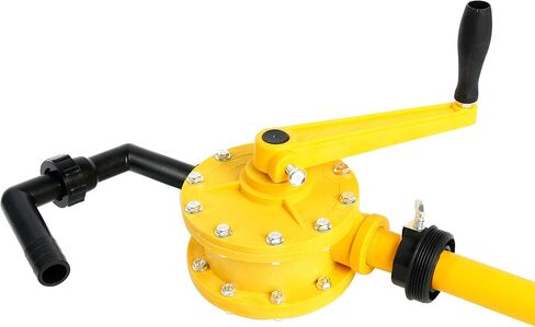 Amarine Made Barrel Pump Plastic Polypropylene Hand Rotary Transfer Drum Pump 300cc(300ml), 70 times/min in Saudi Arabia