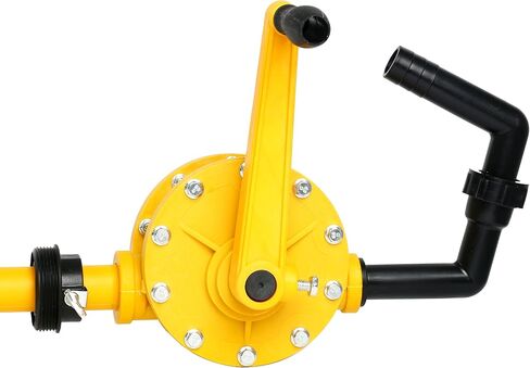 Amarine Made Barrel Pump Plastic Polypropylene Hand Rotary Transfer Drum Pump 300cc(300ml), 70 times/min in Saudi Arabia
