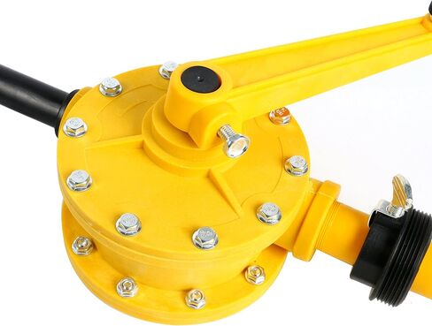 Amarine Made Barrel Pump Plastic Polypropylene Hand Rotary Transfer Drum Pump 300cc(300ml), 70 times/min in Saudi Arabia