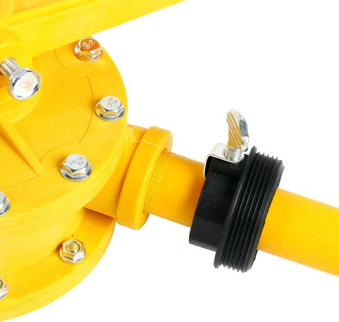 Amarine Made Barrel Pump Plastic Polypropylene Hand Rotary Transfer Drum Pump 300cc(300ml), 70 times/min in Saudi Arabia