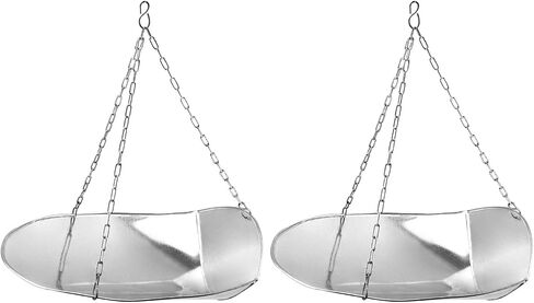 QWORK Precision Scale Scoop/Chain with Basket, 20 lbs Load Capacity, Mini Steel Crane Scale, for Garage Farm Fishing Outdoor, 1 Pack in Saudi Arabia