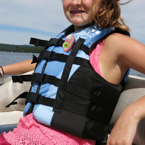 2PCS Life Jacket Light, Automatic Locator LED Light Life Jacket Strobe Light for Water Survival Emergency in Saudi Arabia