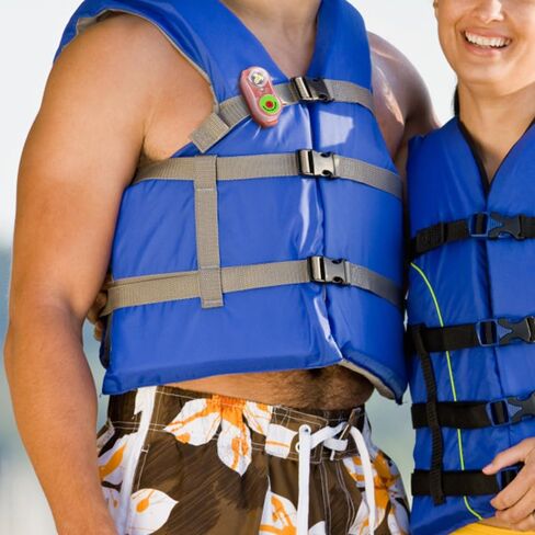 2PCS Life Jacket Light, Automatic Locator LED Light Life Jacket Strobe Light for Water Survival Emergency in Saudi Arabia