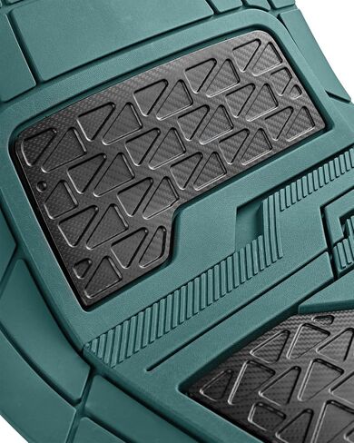 PIC AUTO Heavy Duty Rubber Floor Mats, Olive & Smoke Car Mats Set, Front and Rear Car Mats with Heel Pad & Anti-Slip Backing, All Weather Protection, Trim-to-Fit for Automotive SUV, Sedan, Van in Saudi Arabia