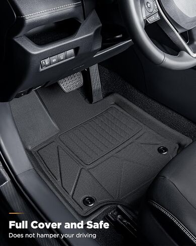 الحصير لتويوتا RAV4 2024 2023 2022 2021 2020 2019 لتويوتا RAV4 الحصير جميع الأحوال الجوية، XPE مقاوم للماء مخصص صالح لتويوتا RAV4 الحصير السجاد الكلمة 2019-2023 2024 لملحقات تويوتا RAV4 in Kuwait