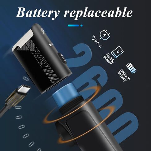 مصباح دراجة X7، مصباح أمامي للدراجة USB للركوب الليلي، ضوء أمامي للدراجة LED فائق السطوع 1000 لومن، 4 أوضاع وبطارية قابلة لإعادة الشحن 2600 مللي أمبير في الساعة، مقاومة للماء in Kuwait