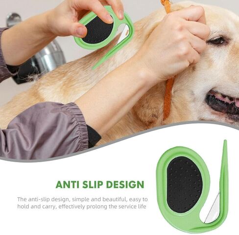 3 قطع مشط عقد، مشط عقد للقطط، مشط عقد للكلاب، مشط عقد للحيوانات الأليفة، فرشاة تساقط شعر الكلاب الأليفة، فرشاة تساقط الشعر للجراء والقطط، أداة إزالة الشعر، مشط فضفاض لنزع الشعر in Kuwait