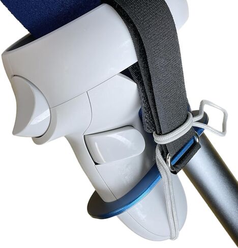 VR Baseball Bat Attachment for Meta Quest 2 - Baseball Handle Accessory Compatible with Ouclus Quest 2/1/Rift S for WIN Reality and Totally Baseball, iB Cricket - 22" in Kuwait