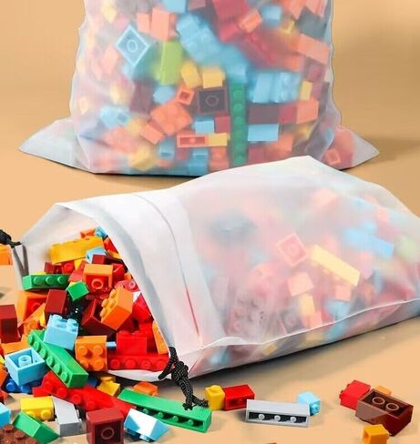 12 قطعة من حقائب الأحذية الشفافة للسفر مقاس 11.8 بوصة × 15.7 بوصة، حقائب أحذية شفافة قابلة للحمل للتخزين بحبل، حقائب كبيرة برباط للسفر للرجال والنساء in Kuwait