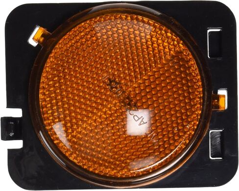 Crown Automotive Side Marker Light Electrical, Lighting and Body, black, amber in Saudi Arabia