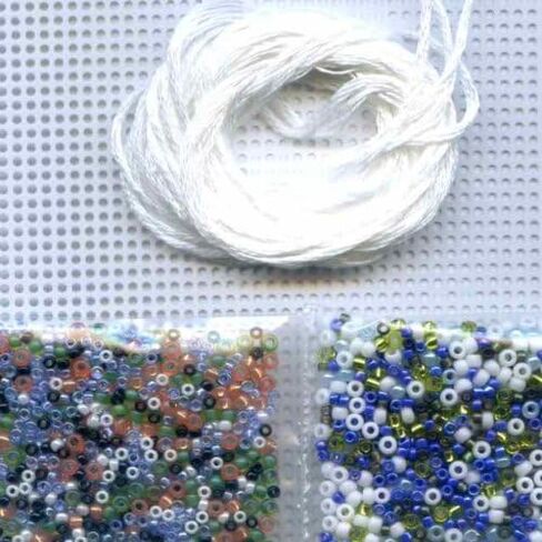 Mill Hill Sheep Egg Beaded Counted Cross Stitch Kit 2013 Spring Bouquet MH183105 in Saudi Arabia