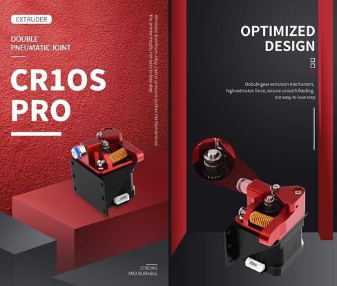 WINSINN Dual Gear Extruder، Ender 3 v2 ترقية عمود المحرك> 20 مم، متوافق مع سلسلة Ender 3 Pro CR10 Series 3D Printer TPU Filament Drive Feed in Saudi Arabia