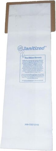 أكياس فلتر مكنسة جانيتيزد مصممة لتناسب نوبلز لايت تراك/تينانت فايبر، 100/كرتون in Kuwait